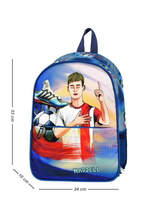 Niss Store Lisanslı Futbol Figürlü Anaokul Erkek Çantası Ve Kreş Çantası - Image 1