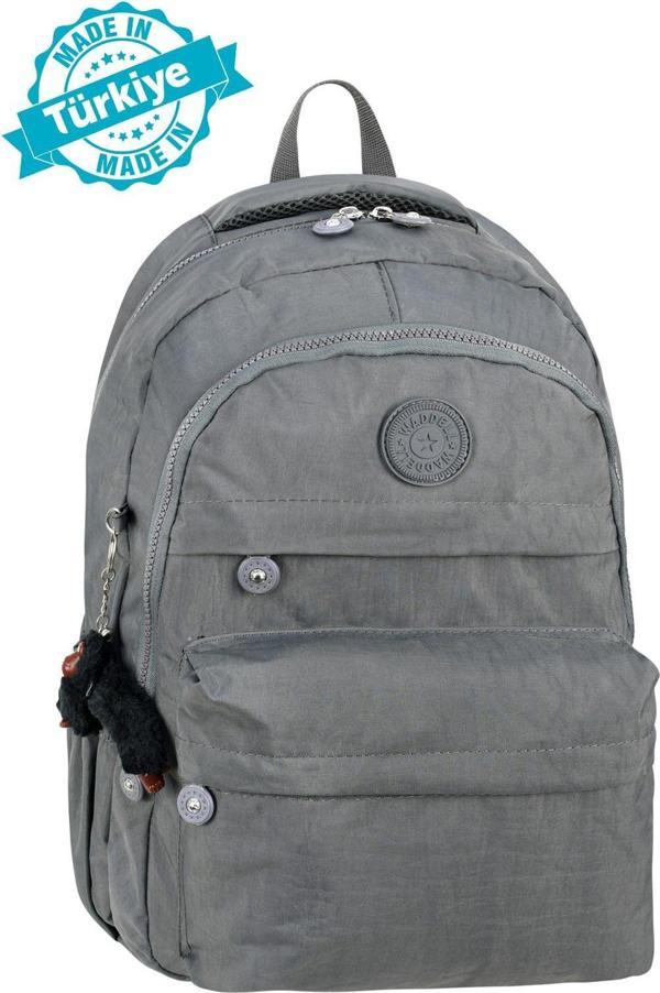Niss Store Unisex Maymuncuk Hediyeli Suya Dayanıklı Krinkıl Günlük Sırt Çantası Ve Okul Çantası - Image 1