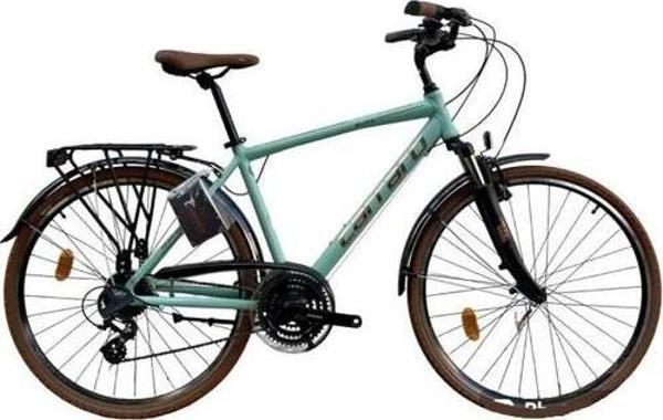 Carraro Elite 804 V Fren 24 Vites Full Shimano 28 Jant Şehir Bisikleti 48 cm Turkuaz bakır - Image 1