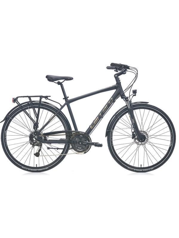 Carraro Elite 906 28 Jant  27 Vites Hd Hidrolik Disk Şehir Bisikleti Mat Siyah 48 kadro - Image 1
