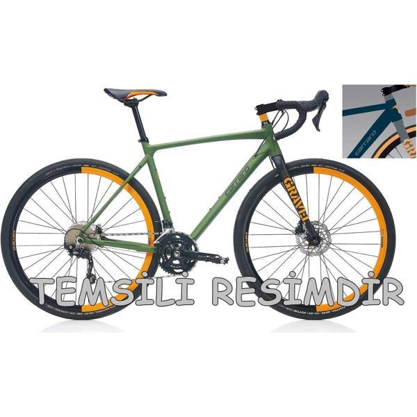 Carraro Gravel G0 16 Vites Shimano Claris Yol Yarış Gezi  Bisikleti 55 MAVİ - Image 1