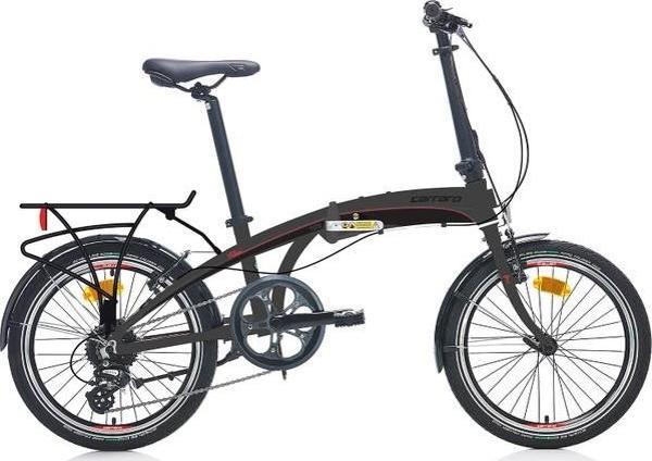 Carraro Flexı 108 8 Vites Katlanır Bisiklet - Antrasit Kırmızı - Image 1