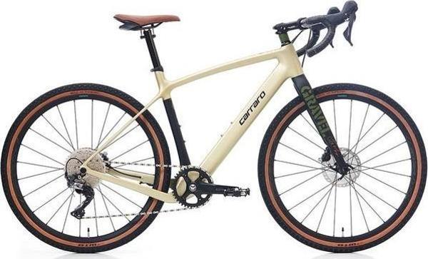 Carraro Gravel G6 Pro Karbon Bisiklet hidrolik disk 27.5 Jant 11 Vites Mat Yeşil Haki 52 cm - Image 1