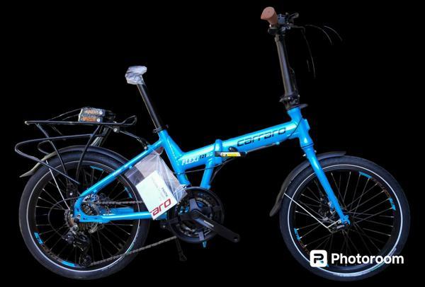 Carraro Flexi 121 Hd 21 Vites Hidrolik Disk Fren Full Shimano Katlanır Bisiklet Mavi - Image 1