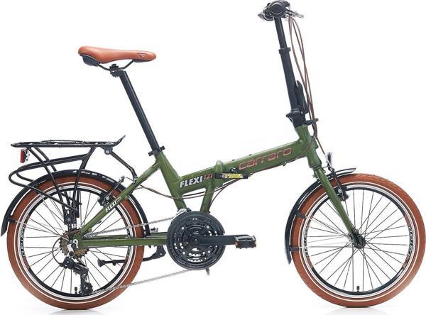 Carraro Flexi 121 V Fren Shimano 21 Vites Katlanır Bisiklet haki - Image 1