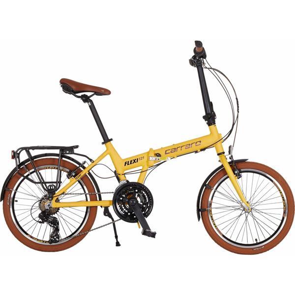 Carraro Flexi 121 Vb V fren Shimano 21 Vites Katlanır Bisiklet  sarı - Image 1
