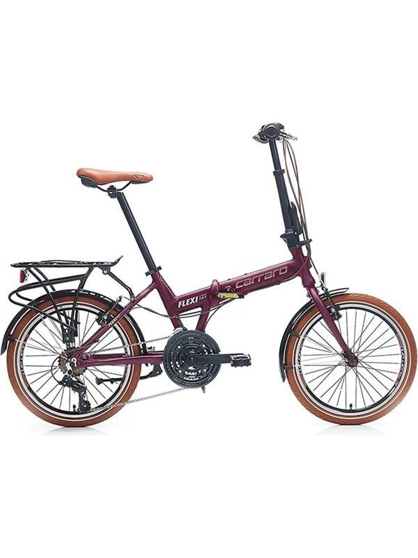 Carraro Flexi 121 Vb V fren Shimano 21 Vites Katlanır Bisiklet  viole - Image 1