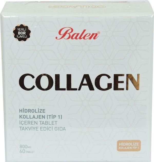 Balen Collagen Hidrolize Kollajen Tip1 İçeren Tablet 800 Mg X 60 Tablet - Image 1