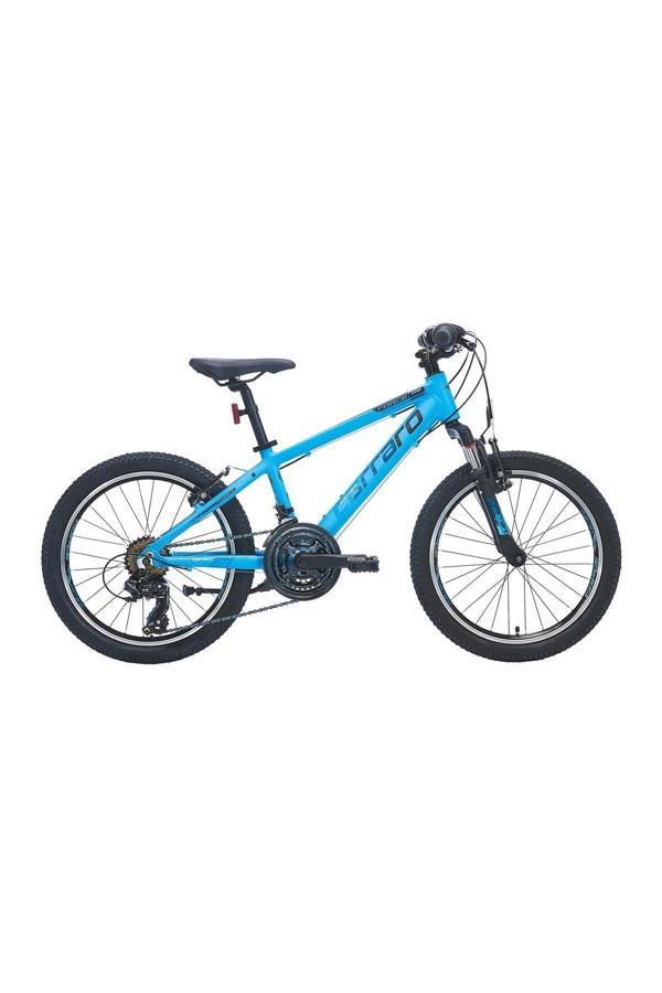 Carraro Force 200 20 Jant Full Shimano aluminyum Çocuk Dağ Bisikleti -Mavi Siyah - Image 1