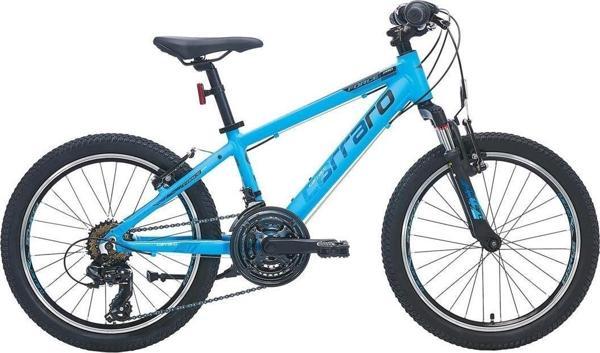 Carraro Force 200 20 Jant Full Shimano aluminyum Çocuk Dağ Bisikleti -Mavi Siyah - Image 1