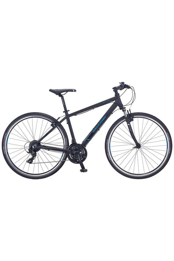 Salcano City life 21s V Fren 28 Jant 22" Kadro Full Shimano  Şehir ve Gezi Bisikleti Siyah mavi - Image 1