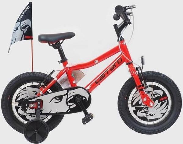 Carraro Red Eagle 14 Jant -Hafif Aluminyum Çocuk Bisikleti Kırmızı-Siyah - Image 1