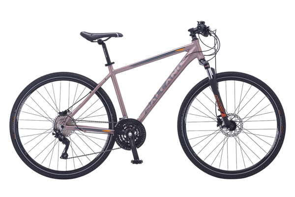 Salcano City Sport 27S Hidrolik Fren Shimano 27 Vites Alivio , 21" Gri - Image 1