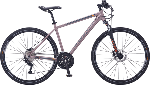 Salcano City Sport 27S Hidrolik Fren Shimano 27 Vites Alivio , 21" Gri - Image 1