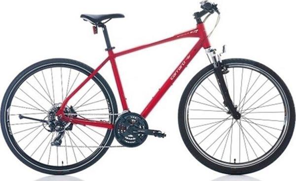 Carraro Sportive 220 28" Jant Gezi Bisikleti Shimano 21 Vites Mat krom kırmızı 51 kadro - Image 1