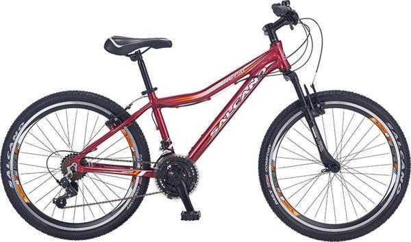 Salcano NG 950 26 jant V fren 15" Dağ bisikleti 21 vites bordo turuncu - Image 1
