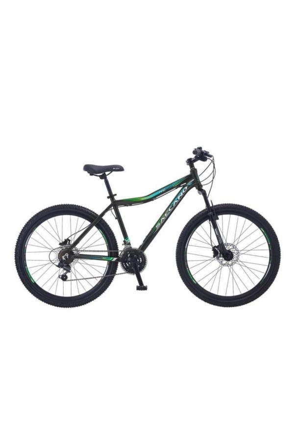 Salcano NG 950 27,5 HD DAĞ BİSİKLETİ Hidrolik Disk 18" MAT SİYAH YEŞİL - Image 1
