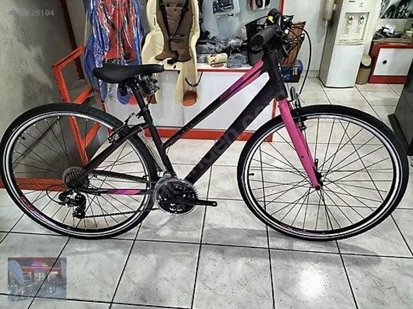 Sportıve 322 28 Jant 21-Vites Kadın Şehir Bisikleti  Mat Mürdüm-pembe 40 cm - Image 1