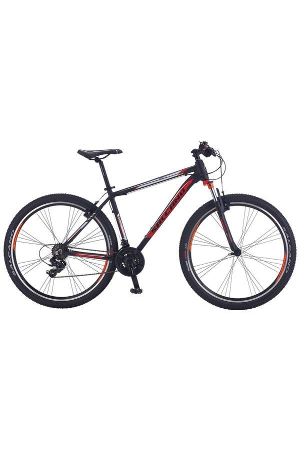 Salcano NG 650 29 Jant V Fren Full Shimano 21 Vites Dağ Bisikleti siyah kırmızı 19" - Image 1