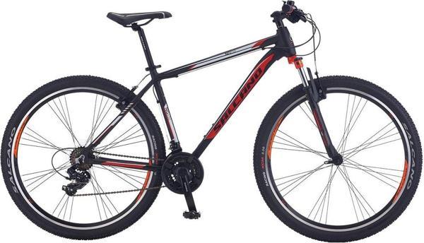 Salcano NG 650 29 Jant V Fren Full Shimano 21 Vites Dağ Bisikleti siyah kırmızı 19" - Image 1