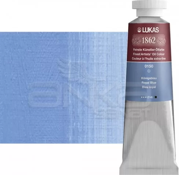 Lukas 1862 37ml Yağlı Boya Seri:1 No:0150 Kraliyet Mavisi 4-Koyu - Image 1