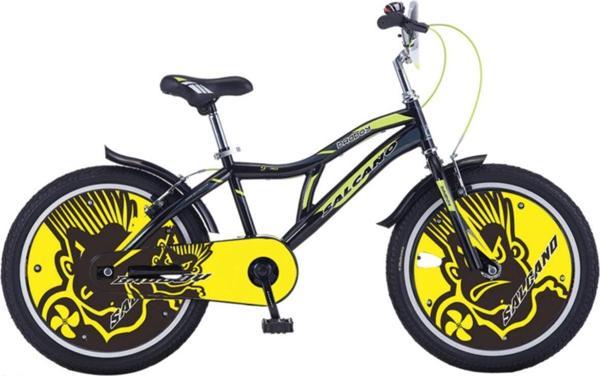 Salcano badboy 20 erkek çocuk bisikleti siyah sarı - Image 1