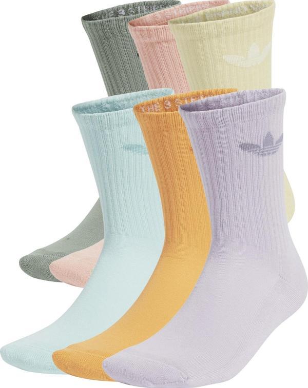 JI9505-U adidas Tr Crew S 6P &Ccedil;orap Mor - Image 1