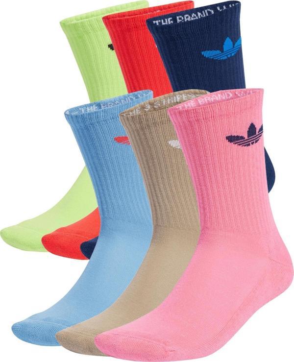 JY2679-E adidas Tr Crew S 6P Erkek &Ccedil;orap Pembe - Image 1