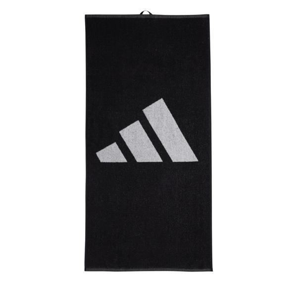 IU1290-U adidas 3Bar Towel Smal Havlu Siyah - Image 1