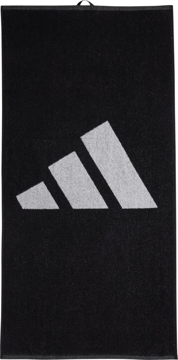 IU1290-U adidas 3Bar Towel Smal Havlu Siyah - Image 1