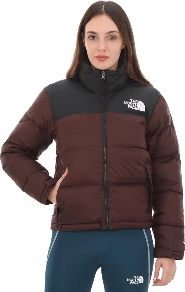 F0A3XEOLOS1-R The North Face W 1996 Retro Nuptse Jacket Erkek Mont Bordo - Image 1