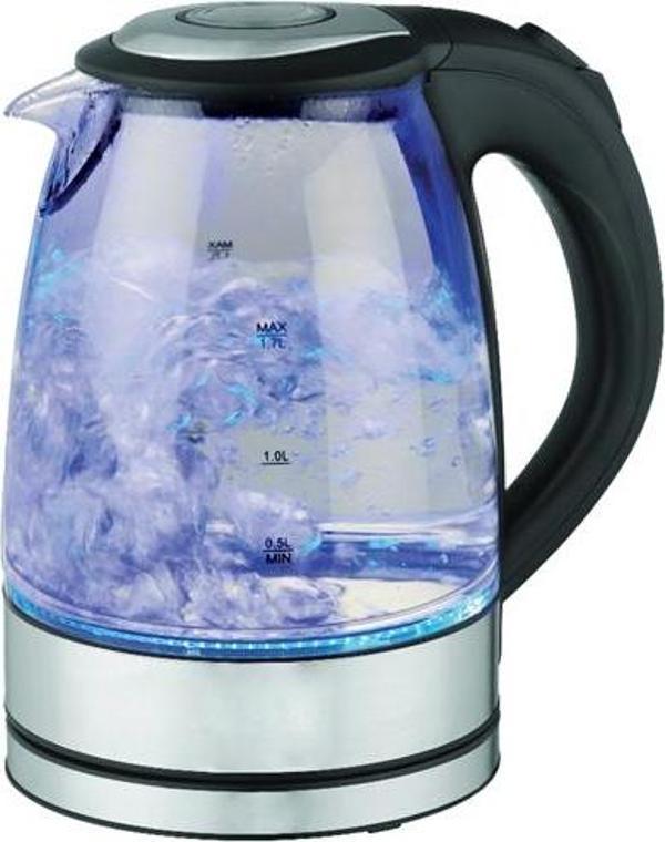 Büro Ev Ofis Yazlık Hediyesi için Su Isıtıcı Cam Kettle - Image 1