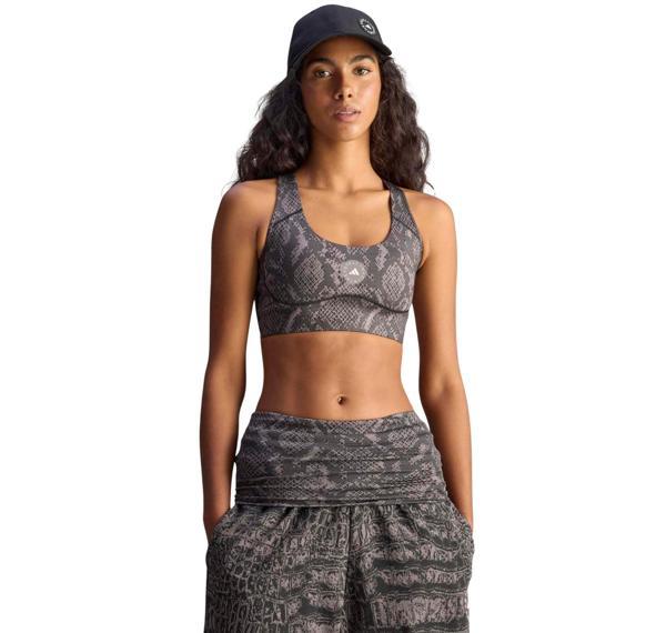 JW4542-K adidas By Stella Mccartney Training Bra Kadın B&uuml;stiyer Gri - Image 1