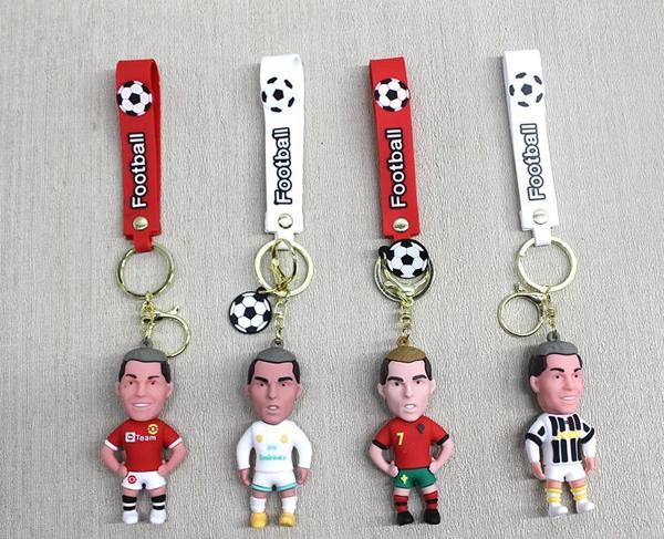 Büro Ev Ofis Hediyesi için Silikon Ronaldo Anahtarlık - Image 1