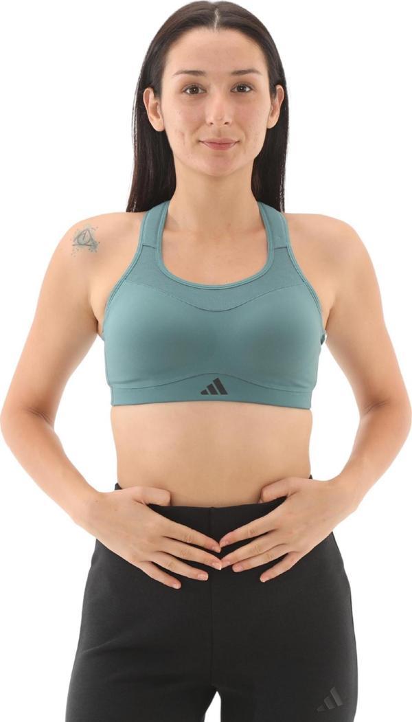 JX8844-K adidas Tlrdım Hs Bra Kadın B&uuml;stiyer İndigo - Image 1