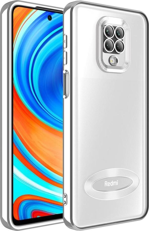Xiaomi Redmi Note 9S Uyumlu Kamera Korumalı Logo Yeri Açık Lazer Lesim Silikon Kılıf - Image 1