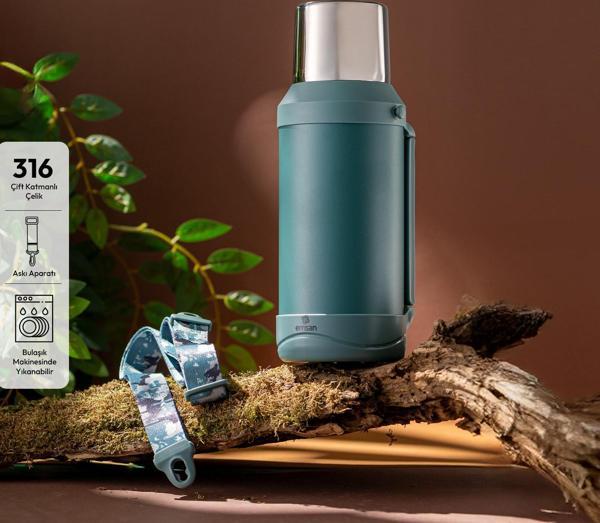 Emsan Thermafort Termos Green 1500 ml - Image 1