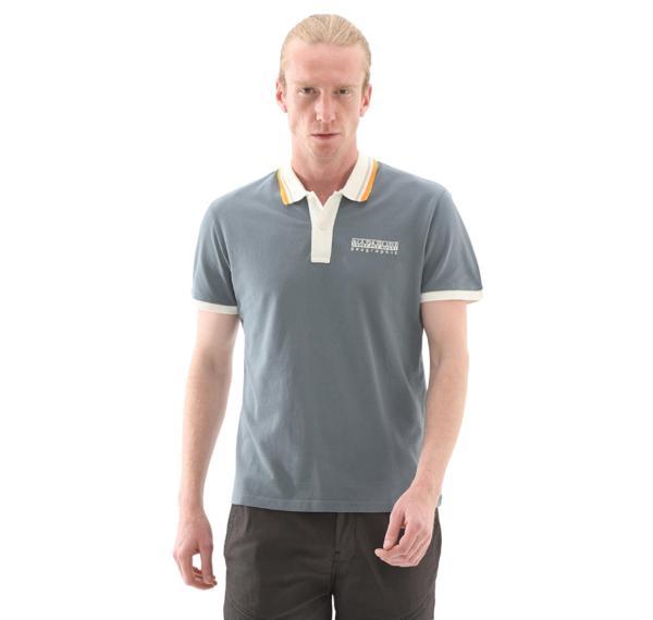 P0A4ILYG1Y1-R Napapijri E-Murlo Ss Erkek T-Shirt İndigo - Image 1