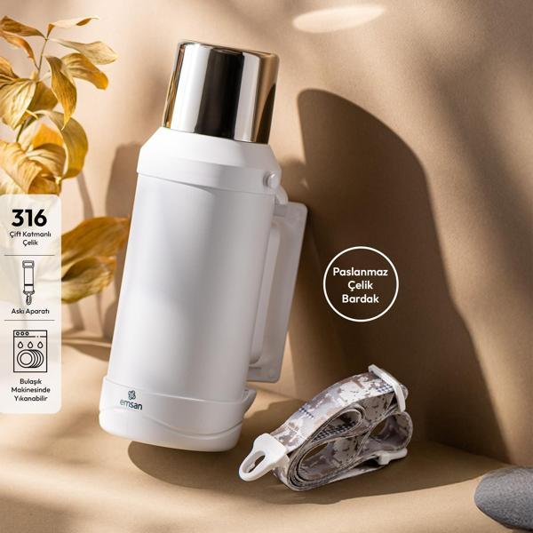 Emsan Thermafort Termos White 1500 ml - Image 1