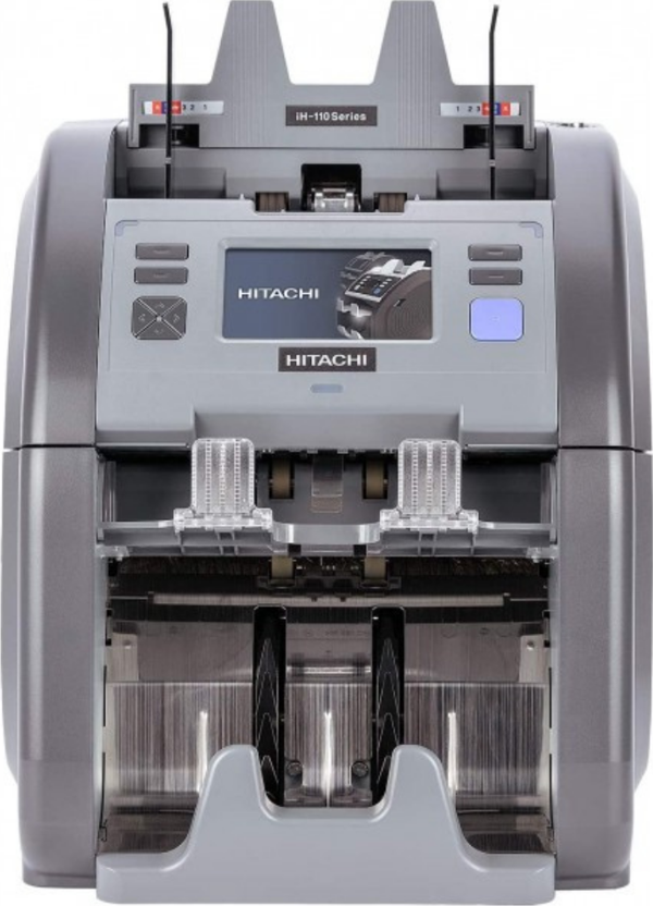 Hitachi I-Hunter IH-110 İki Katlı, 20 Ülke Kombinasyonlu Karışık Para Sayma Makinesi - Image 1