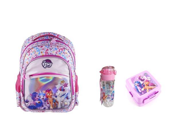 My Little Pony Ilkokul Sırt Çantası ,Beslenme Kabı ve Matara - Image 1