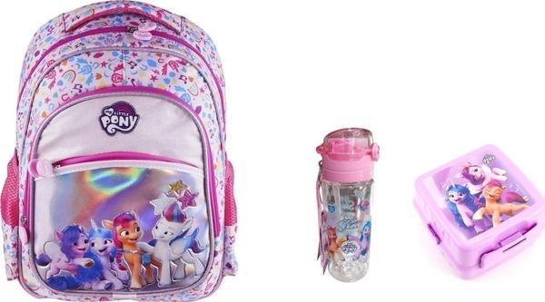 My Little Pony Ilkokul Sırt Çantası ,Beslenme Kabı ve Matara - Image 1