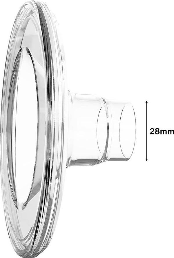 Bebebao 28 mm Silikon Göğüs Kalkanı Flanş  (P1 modeli ile uyumlu) - Image 1
