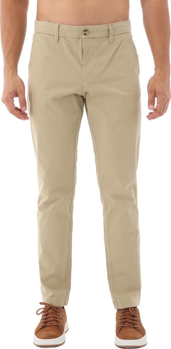 B0A2BYYDH41-R Timberland Twill Chino Pant (Slim) Erkek Pantolon Krem - Image 1