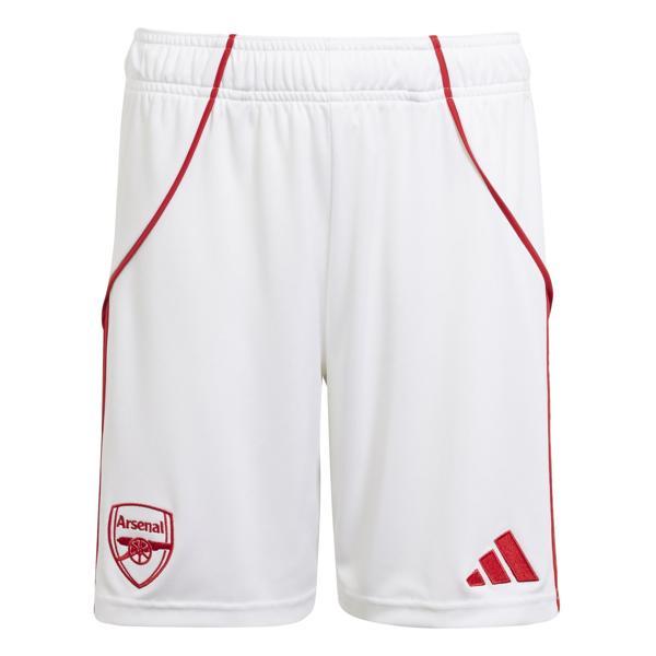 JI9528-C adidas Arsenal 25-26 Home &Ccedil;ocuk Şort Ve Kapri Beyaz - Image 1