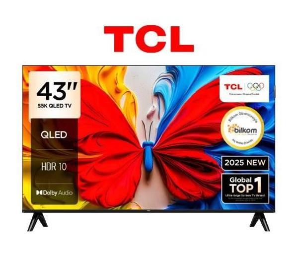 TCL 43S5K Full HD 43" 109 Ekran Uydu Alıcılı Android Smart QLED TV - Image 1