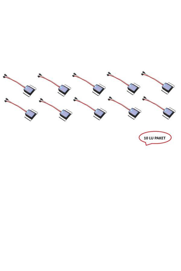 Diyez Elektronik Ve Aydınlatma Sistemleri 10 Adet Ayna Arkası On-Off Dimmer Dokunmatik Sensör 1 Key - 12-24V - 8,33A - 100W - Image 1