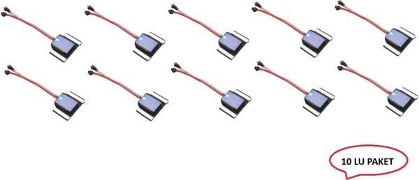 Diyez Elektronik Ve Aydınlatma Sistemleri 10 Adet Ayna Arkası On-Off Dimmer Dokunmatik Sensör 1 Key - 12-24V - 8,33A - 100W - Image 1