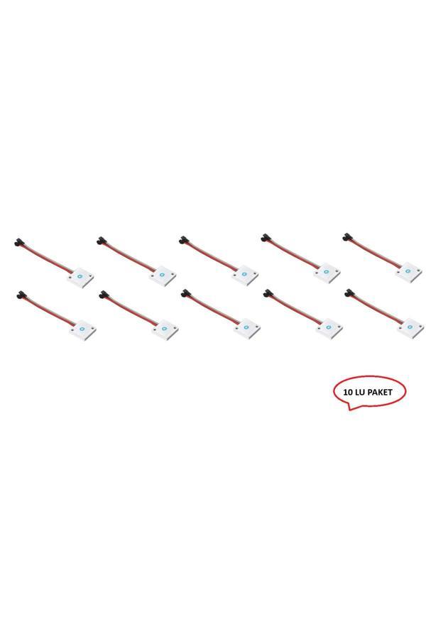 Diyez Elektronik Ve Aydınlatma Sistemleri 10 Adet Ayna Arkası On-Off Dimmer Dokunmatik Sensör - Power Simgeli - 12-24V - 8,33A - 100W - Image 1
