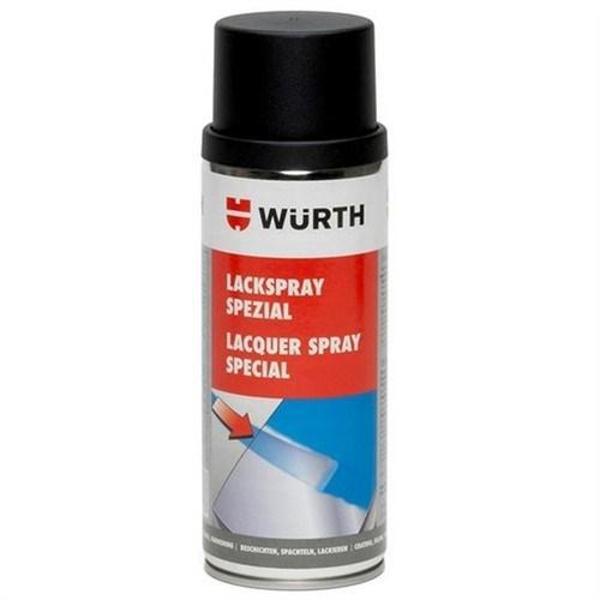 Würth 650°C Isıya Dayanıklı Mat Siyah Boya 400 Ml. Made İn Germany - Image 1